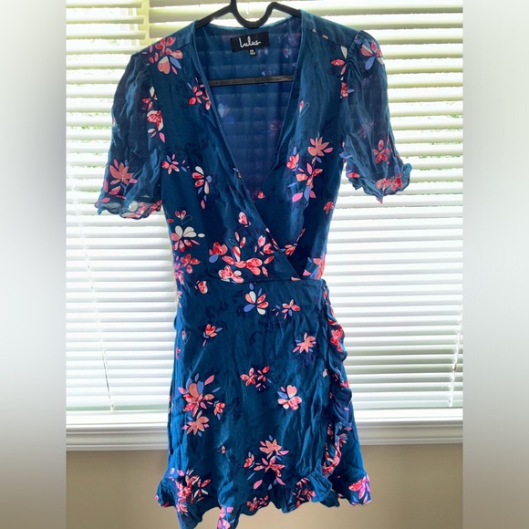 Lulus Wrap Dress - Picture 2 of 3